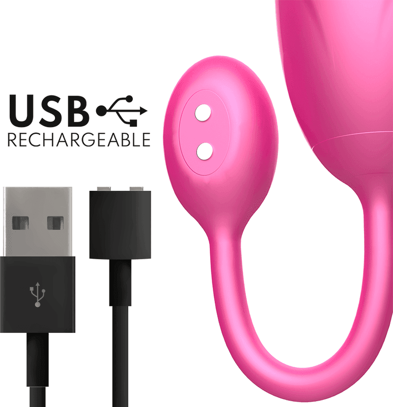 Uovo Vibrante Tokyo Rosa 7,5 X 3,2 CM Con App Gratuita ONINDER - 6