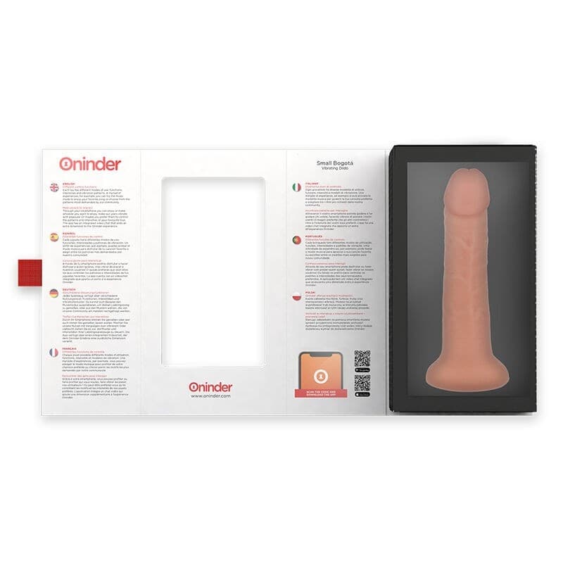 ONINDER - DILDO VIBRATORE PICCOLO BOGOTÁ 9 VELOCITÀ NATURALE 17.5 CM -O- 4 CM - APP GRATUITA in Vibratori realistici Desideria Shop - Latina, commercioVirtuoso.it