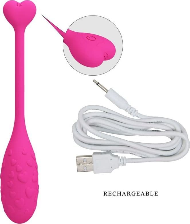 PRETTY LOVE - UOVO VIBRANTE PINK FISHER CONTROLLATO DA APP - 8