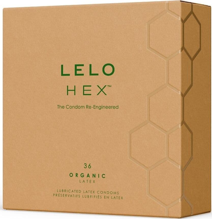 Preservativi Organici HEX Confezione Da 36 Unità LELO - 9