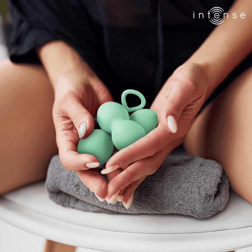 INTENSE - KIT PALLINE KEGEL CHARLI VERDE CHIARO in Palline vaginali Desideria Shop - Latina, commercioVirtuoso.it