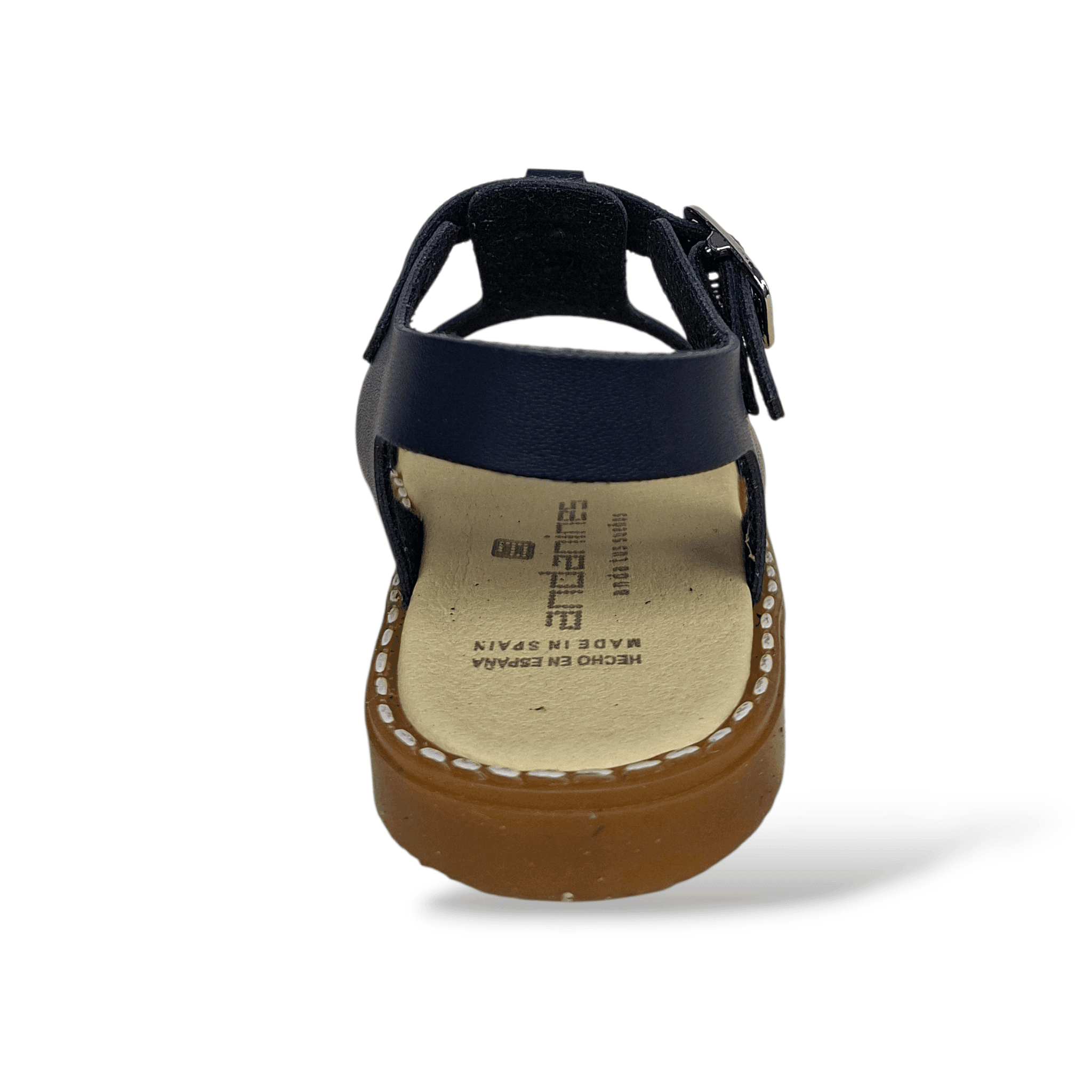 Sandali Bambino Andanines Blue Beige Cerimonia Unisex con Fibia - Primavera Estate 2026 in Ballerine Scarpetteria Gica - Trani, commercioVirtuoso.it