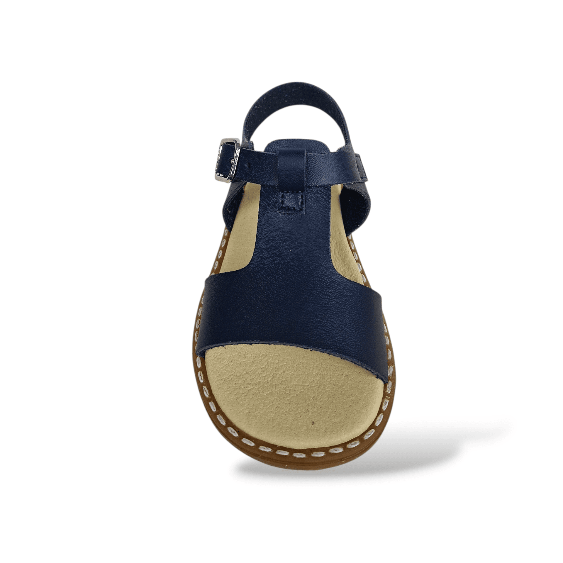 Sandali Bambino Andanines Blue Beige Cerimonia Unisex con Fibia - Primavera Estate 2026 in Ballerine Scarpetteria Gica - Trani, commercioVirtuoso.it