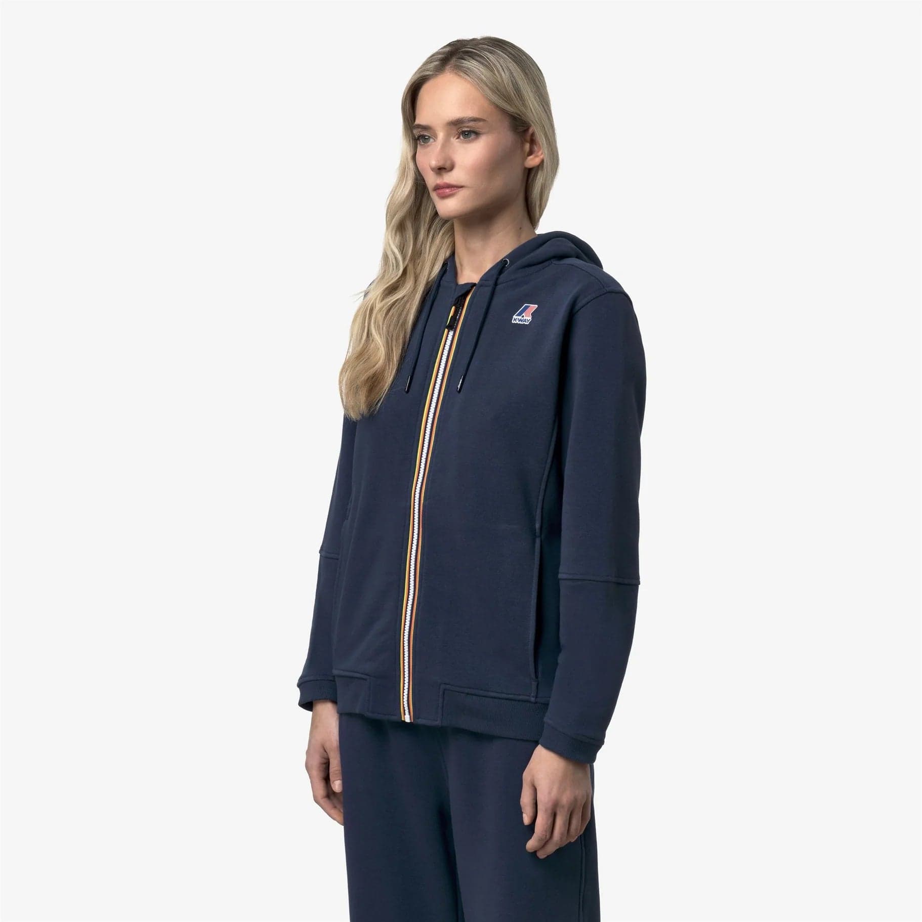 K-Way Prosper Felpa Unisex con Cappuccio Full Zip Poly Cotton K1126HW B67 Colore Blue insignia in Felpe con cappuccio Broadway Red - Barletta, commercioVirtuoso.it