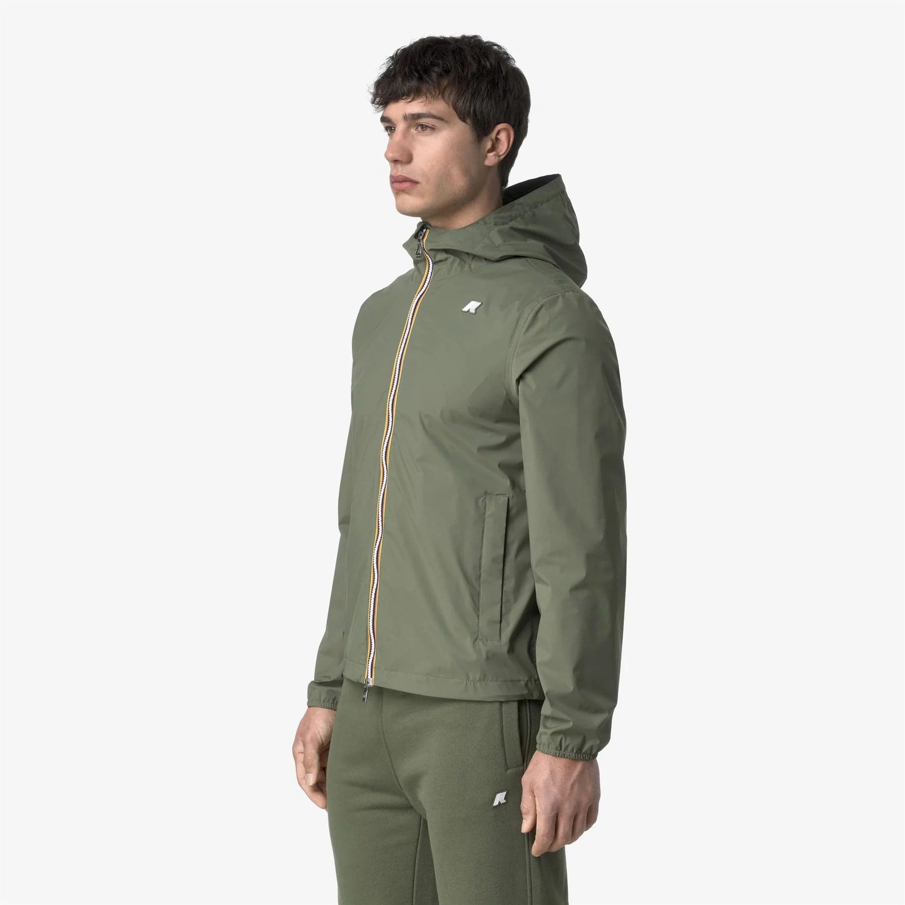 K-Way Jack Stretch Nylon Jersey Giubbino Uomo Slim Impermeabile Verde K3123UW in Abbigliamento tecnico e protettivo Broadway Red - Barletta, commercioVirtuoso.it