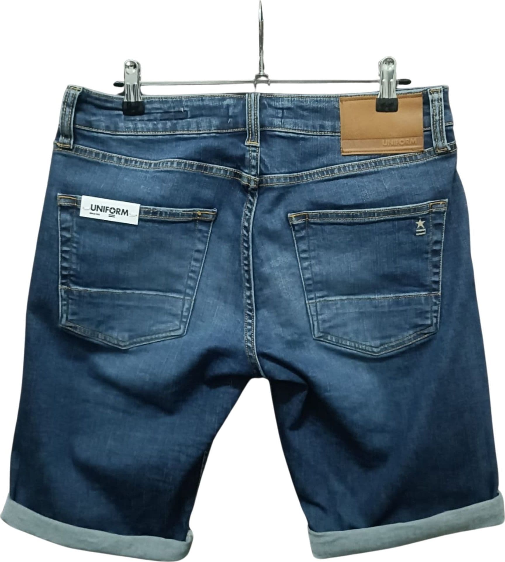 Uniform Bermuda uomo Sunny Comfort Blue Denim 11 oz – Regular Fit Stretch in Pantaloncini Broadway Red - Barletta, commercioVirtuoso.it