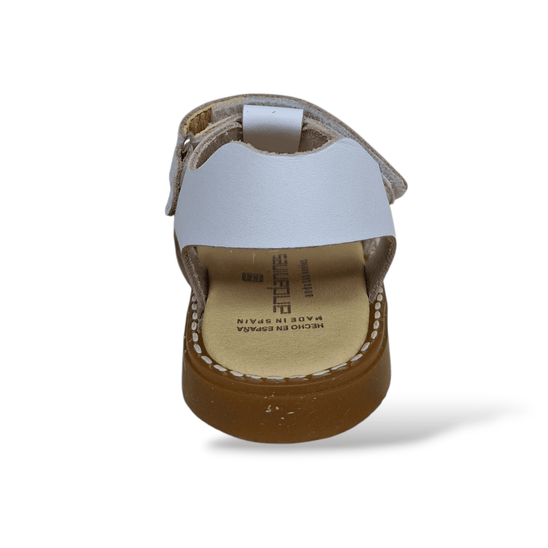 Sandali Bambino Andanines Bianco Beige Cerimonia Unisex con Velcro - Primavera Estate 2026 in Ballerine Scarpetteria Gica - Trani, commercioVirtuoso.it