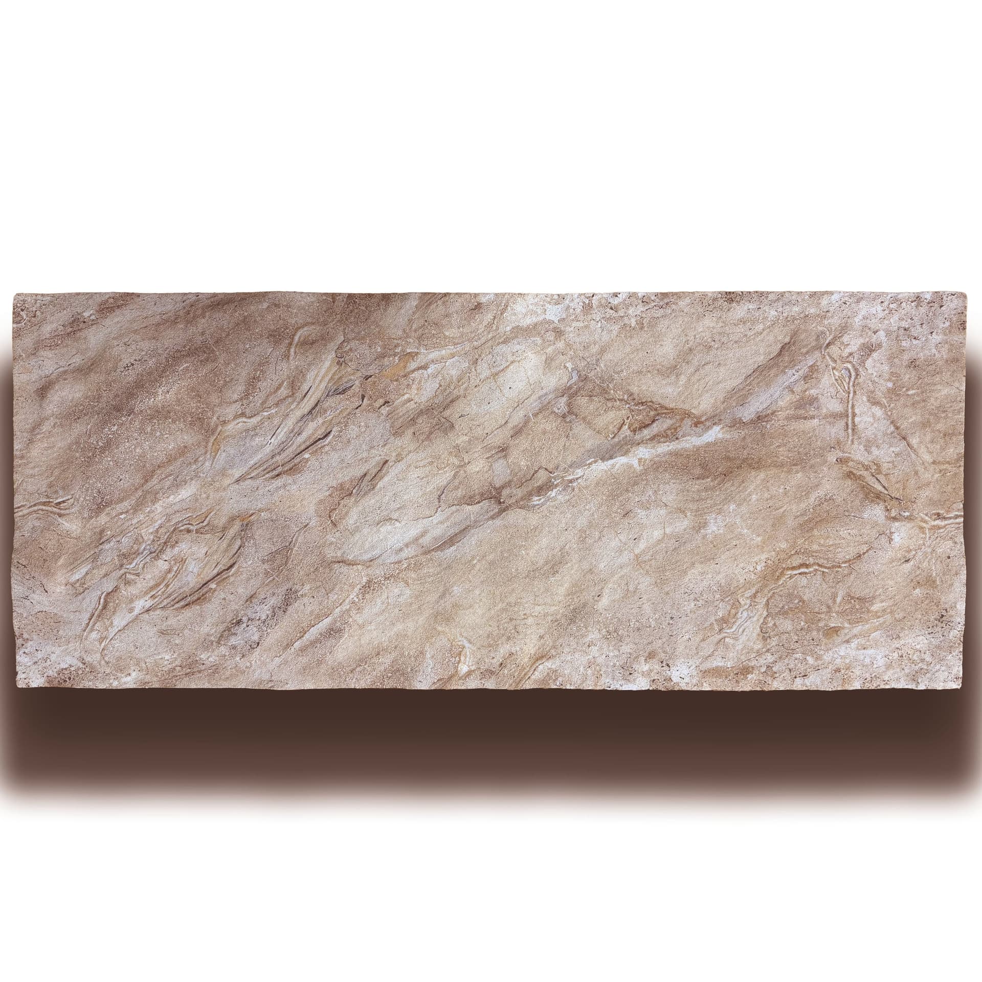 CAPPOTTO esterno - interno isolante in STYROFOAM 3D spess. 2,5cm (120x50cm) con resine e malta Argilla grezza in Pannelli a muro 3D Eternal Parquet - Ariano Irpino, commercioVirtuoso.it