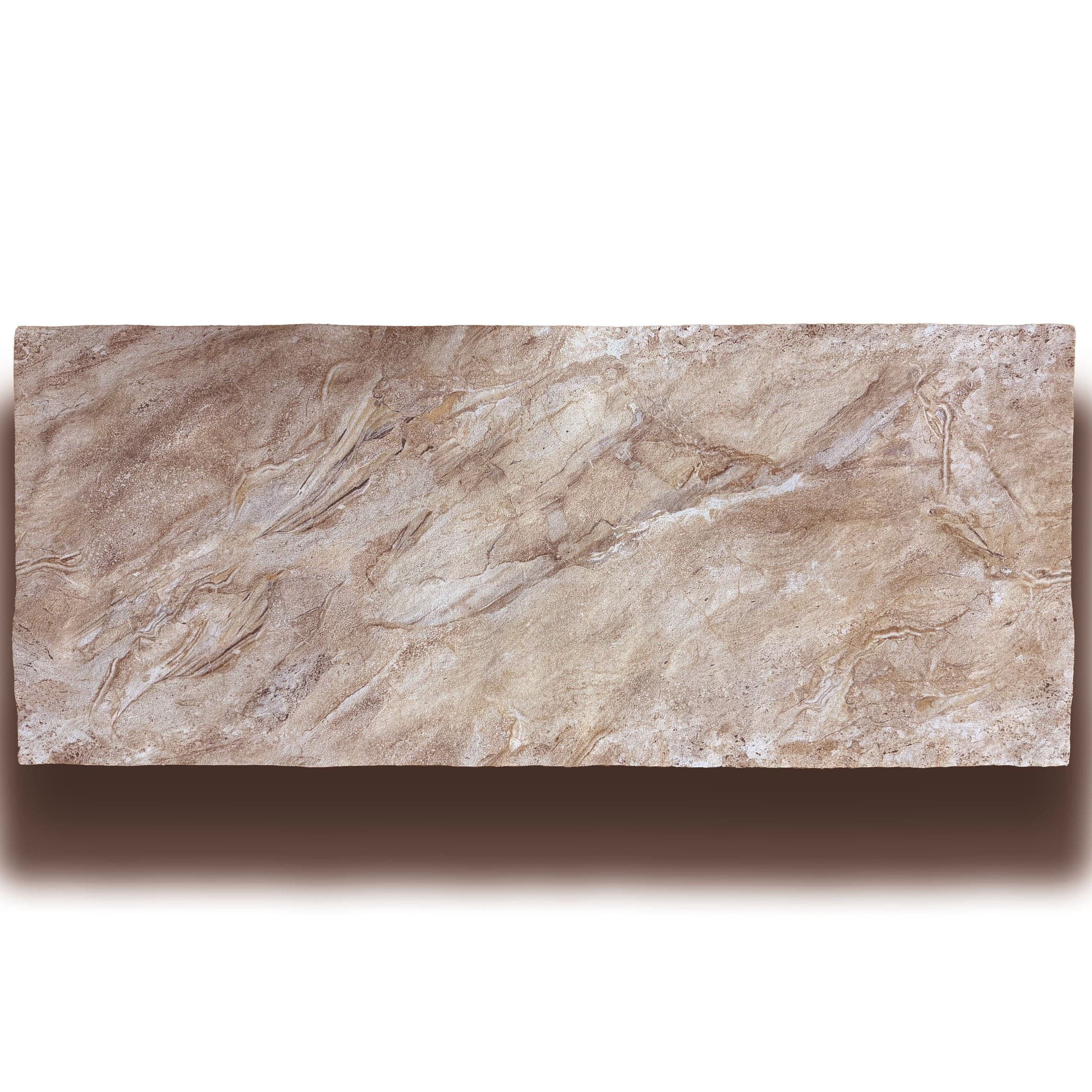 CAPPOTTO esterno - interno isolante in STYROFOAM 3D spess. 2,5cm (120x50cm) con resine e malta Argilla grezza in Pannelli a muro 3D Eternal Parquet - Ariano Irpino, commercioVirtuoso.it