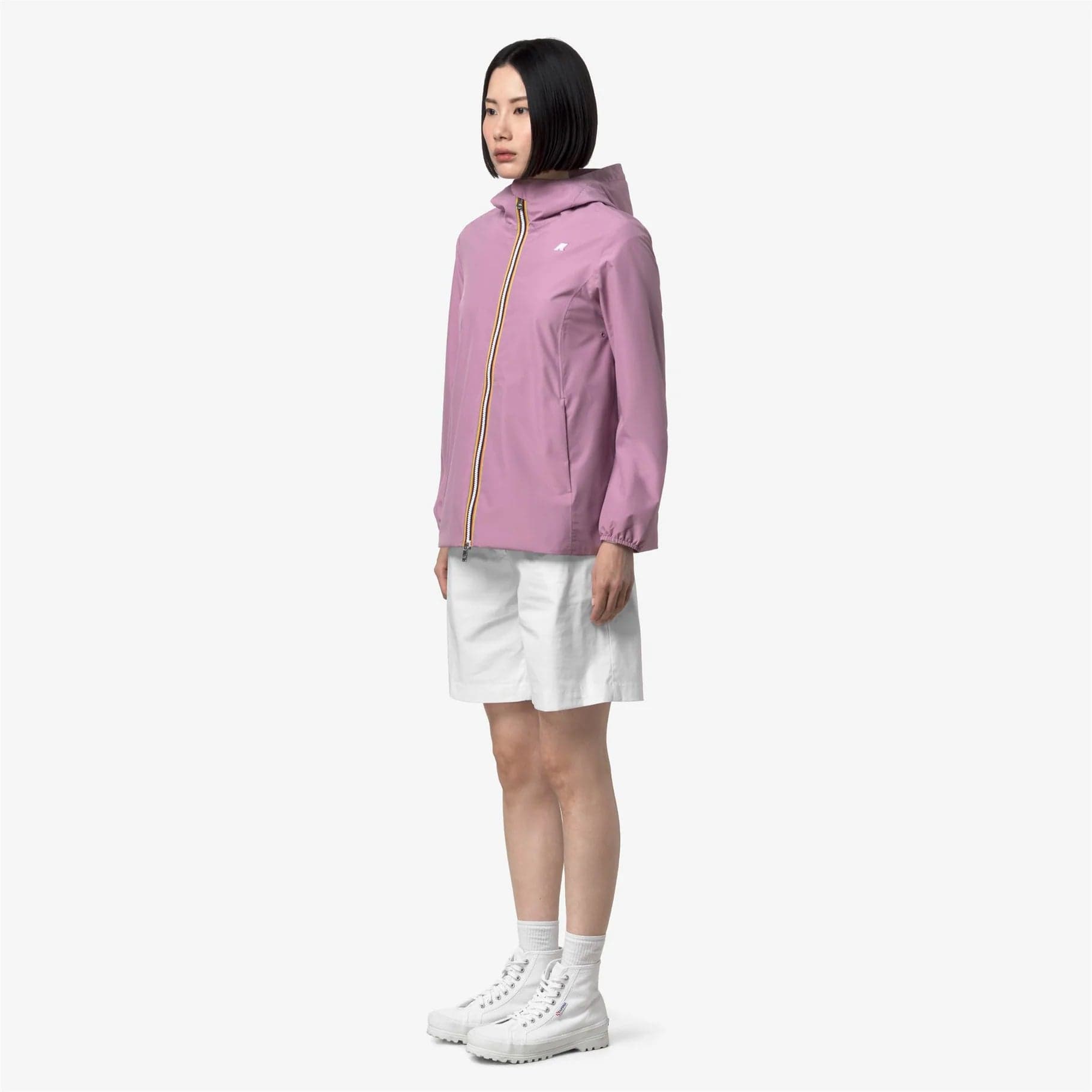 K-Way Marguerite Giubbino Donna K8138PW H41 Giacca Stretch Impermeabile Antivento con Cappuccio Rosa in Autocategorizzazione Broadway Red - Barletta, commercioVirtuoso.it