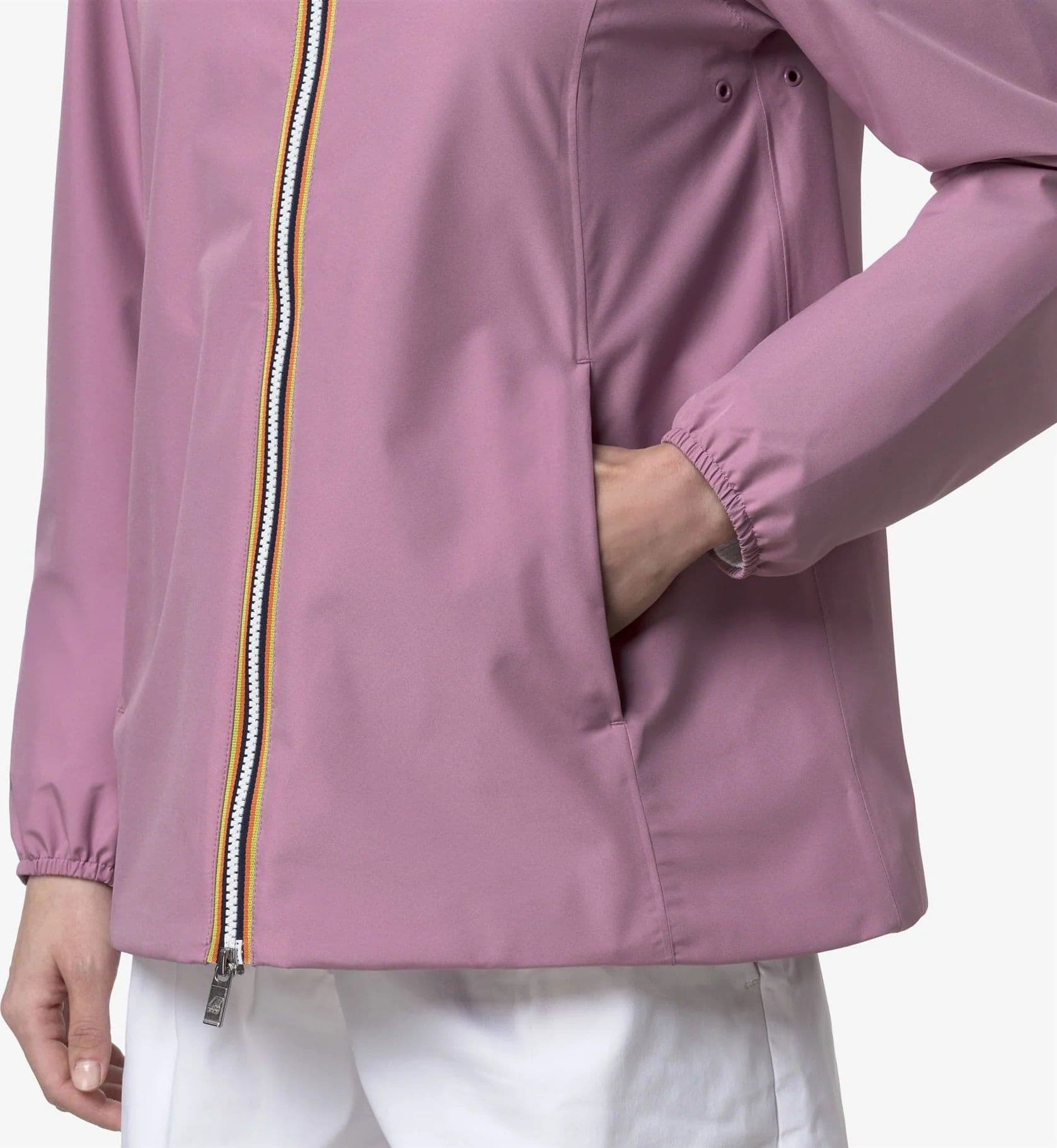 K-Way Marguerite Giubbino Donna K8138PW H41 Giacca Stretch Impermeabile Antivento con Cappuccio Rosa in Autocategorizzazione Broadway Red - Barletta, commercioVirtuoso.it