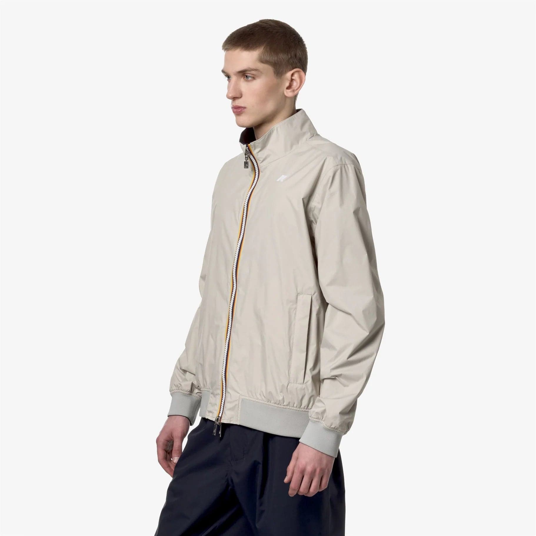 K-Way Arsene Plus.2 Double Reversibile Giubbino Uomo Beige/Navy K6123PW in Abbigliamento tecnico e protettivo Broadway Red - Barletta, commercioVirtuoso.it