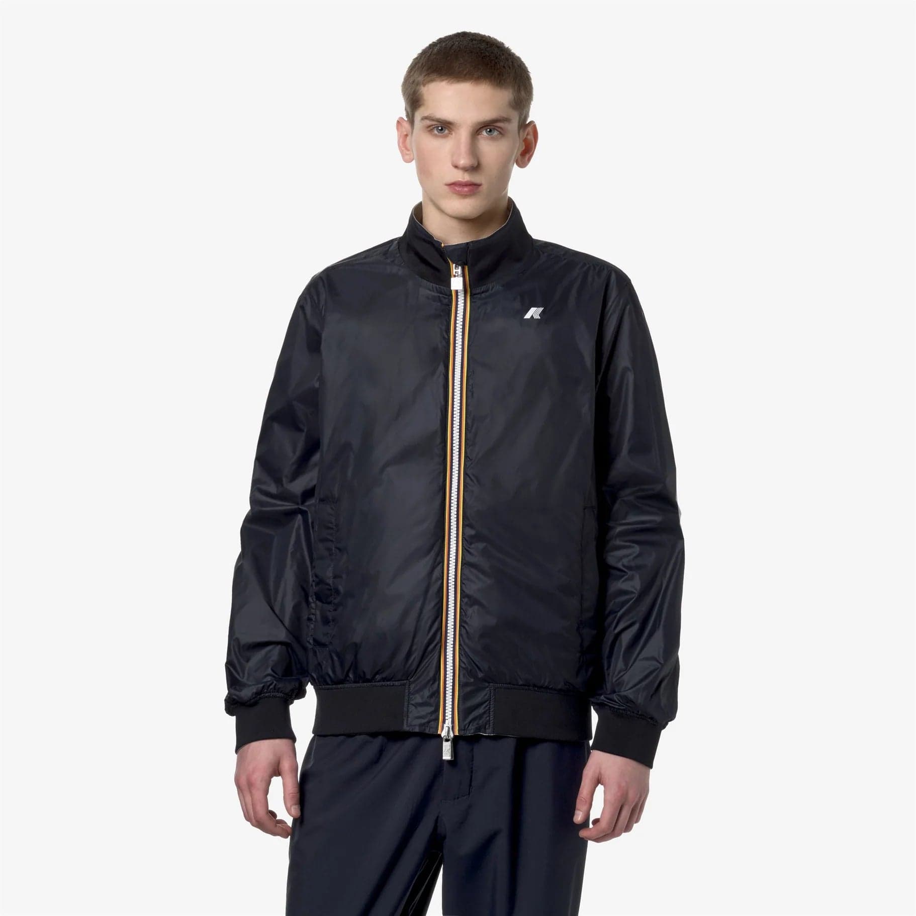 K-Way Arsene Plus.2 Double Reversibile Giubbino Uomo Beige/Navy K6123PW in Abbigliamento tecnico e protettivo Broadway Red - Barletta, commercioVirtuoso.it