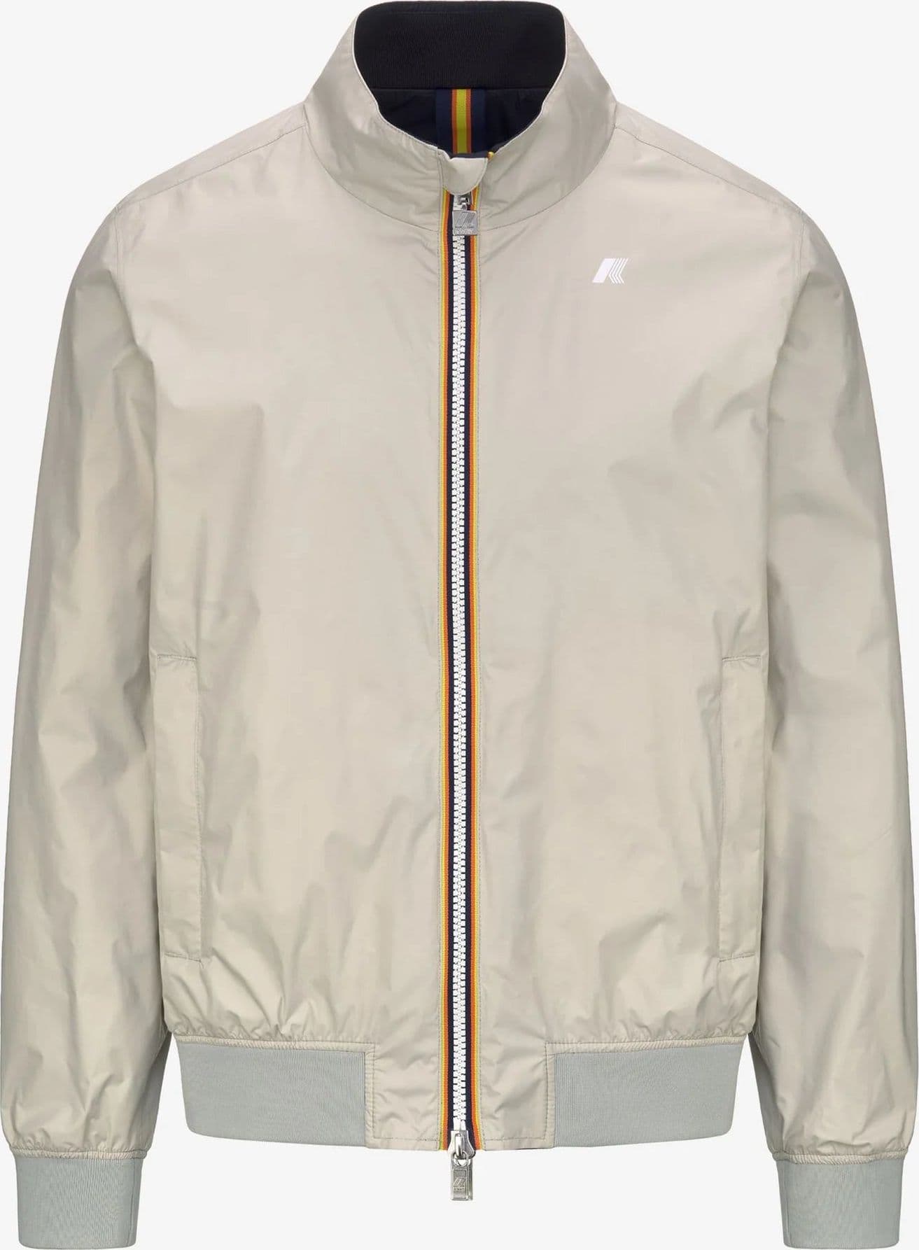 K-Way Arsene Plus.2 Double Reversibile Giubbino Uomo Beige/Navy K6123PW in Abbigliamento tecnico e protettivo Broadway Red - Barletta, commercioVirtuoso.it