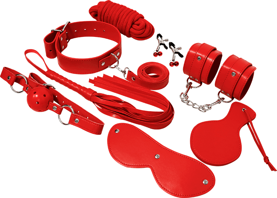 EXPERIENCE - KIT FETISH BDSM SERIE ROSSA in Cinghie per valigie Desideria Shop - Latina, commercioVirtuoso.it