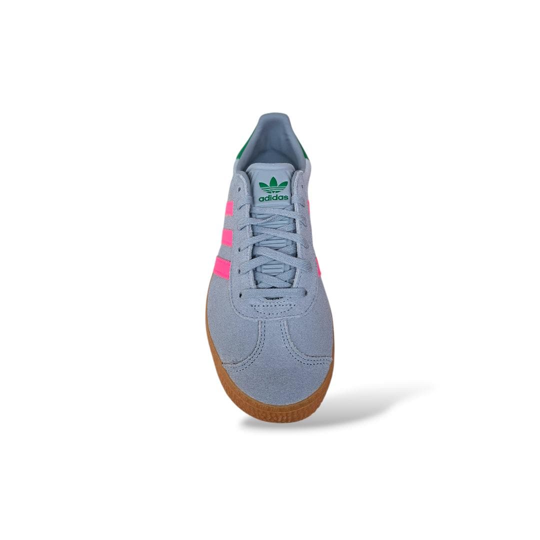 Sneakers bambina Adidas Gazelle grigio fuxia verde - Icona intramontabile con stile autentico in Ballerine Scarpetteria Gica - Trani, commercioVirtuoso.it