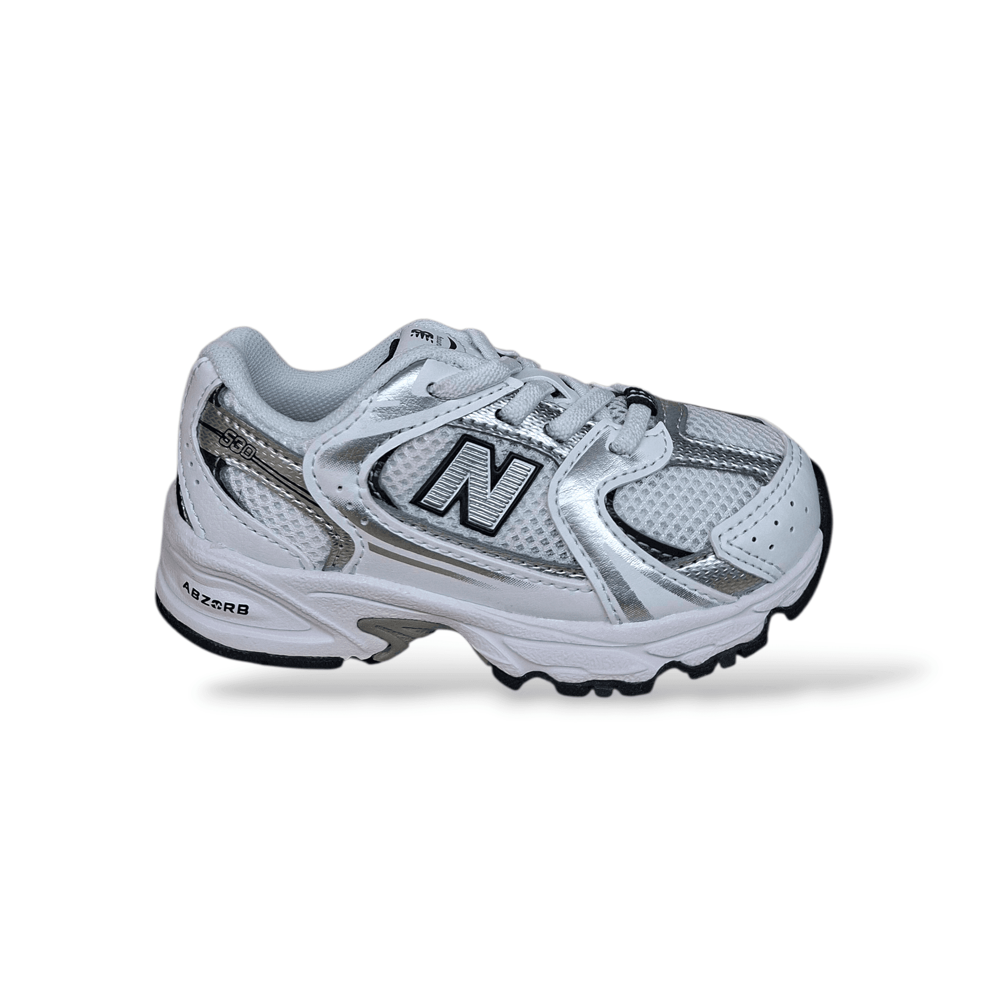 Sneakers bambino New Balance 530 bianche grigio blue laccio in Ballerine Scarpetteria Gica - Trani, commercioVirtuoso.it