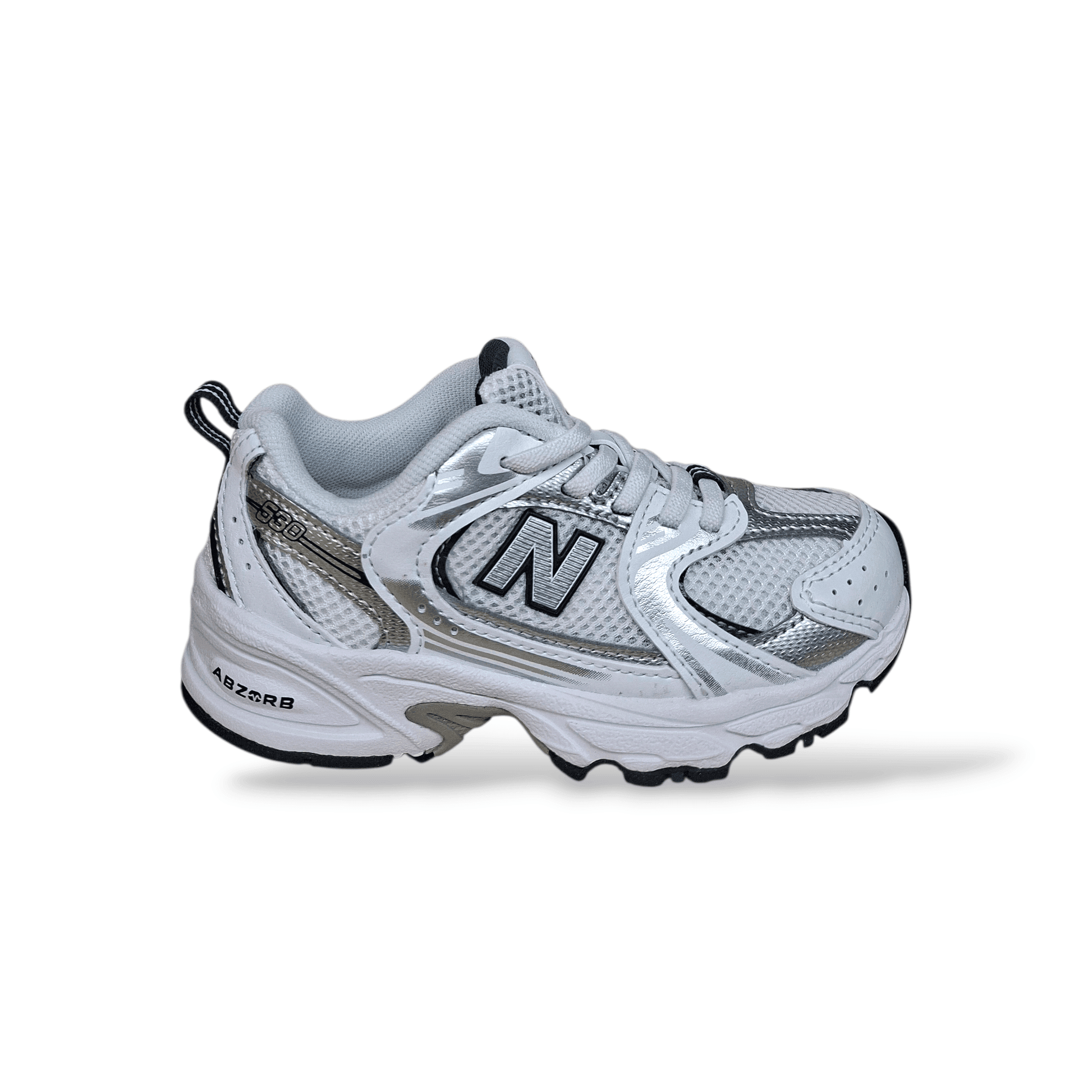 Sneakers bambino New Balance 530 bianche grigio blue laccio in Ballerine Scarpetteria Gica - Trani, commercioVirtuoso.it