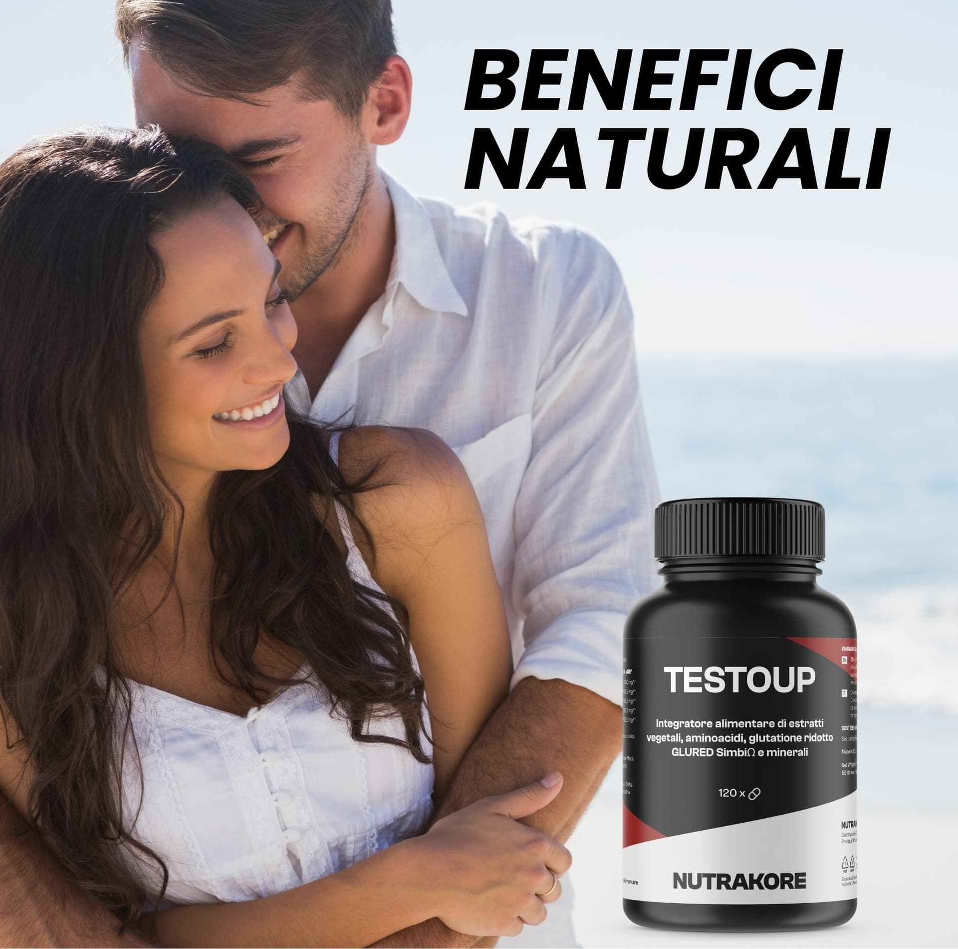 Testosterone uomo TestoUp® in Maca Natugea - Pavia, commercioVirtuoso.it