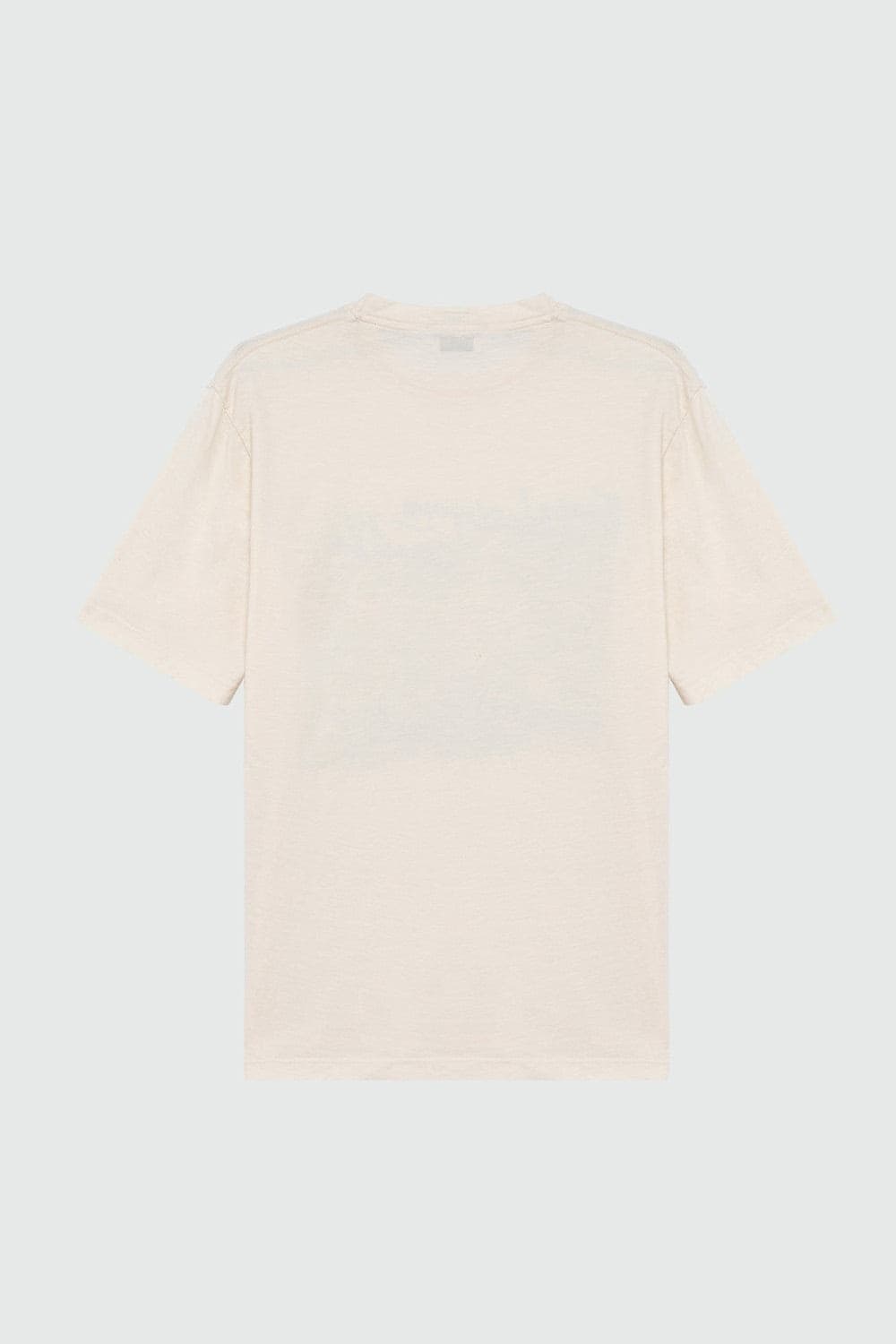 Roy Roger's x Eva Herzigova t-shirt donna off white stampa Montauk cotone slub relaxed fit newfp in T-shirt Broadway Red - Barletta, commercioVirtuoso.it