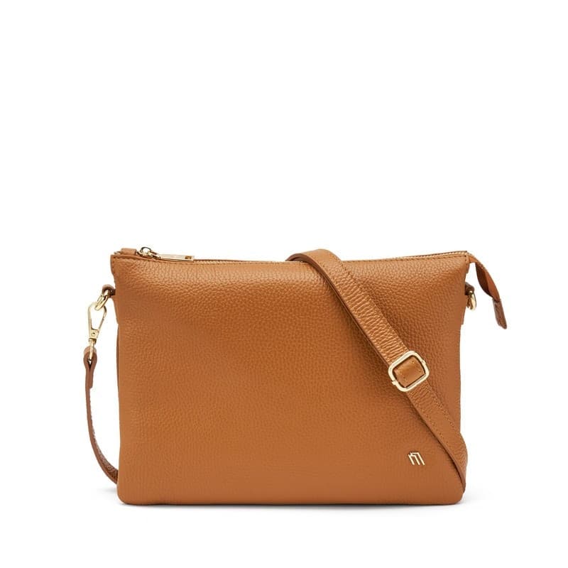 Frau borsa cuoio in pelle con tracolla B312 - 3