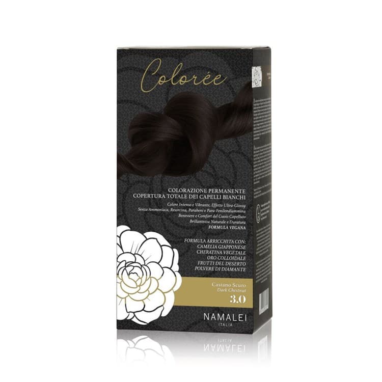 Castano Scuro 3.0 Colorazione Permanente Capelli 180ml - 2