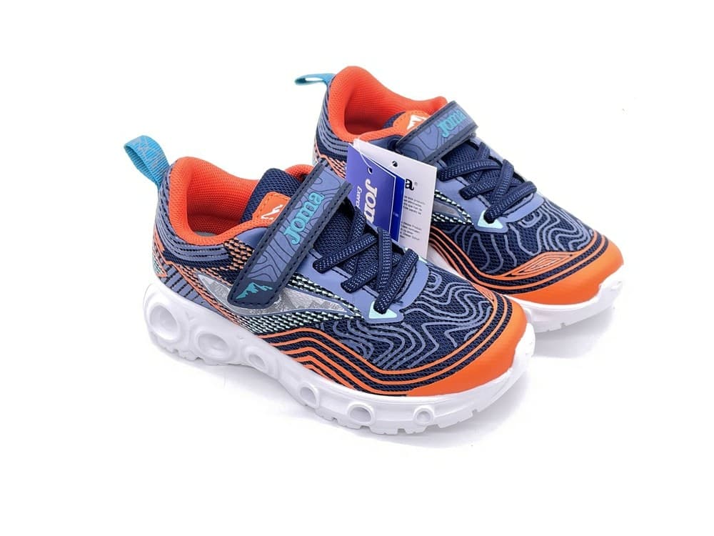 JOMA Sneakers Bambino Rase Blue Arancione in prodotto Calzature Durello - Agna, commercioVirtuoso.it