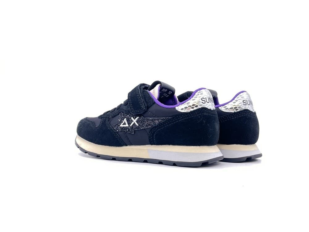 SUN68 Sneakers Bambina Nero Stargirl Glitter in Sneaker casual Calzature Durello - Agna, commercioVirtuoso.it