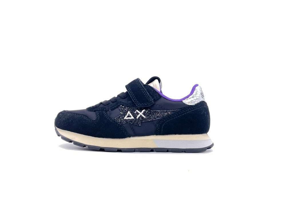 SUN68 Sneakers Bambina Nero Stargirl Glitter in Sneaker casual Calzature Durello - Agna, commercioVirtuoso.it