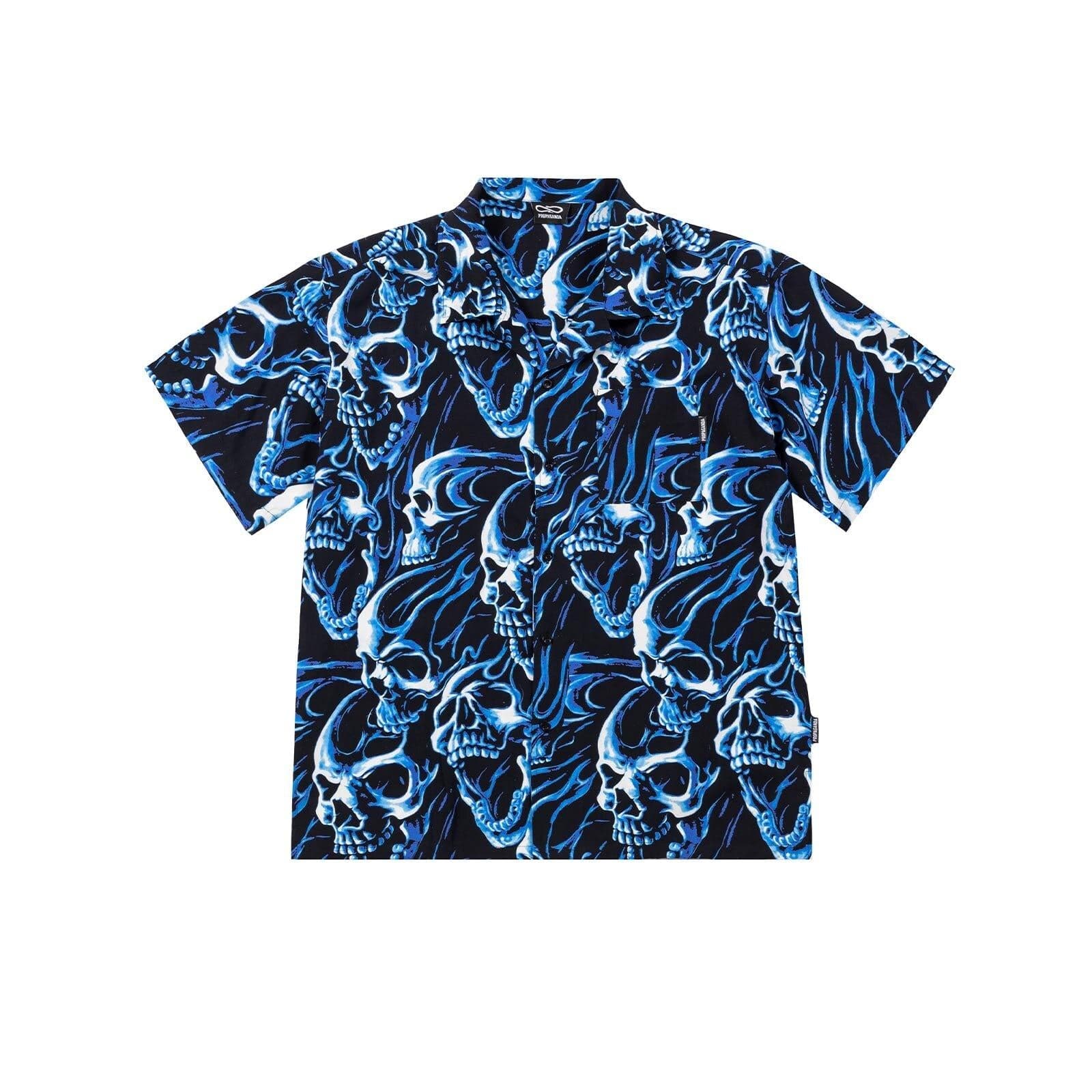 Camicia Propaganda Ghostrider Black in T-shirt Glad Store - Genova, commercioVirtuoso.it