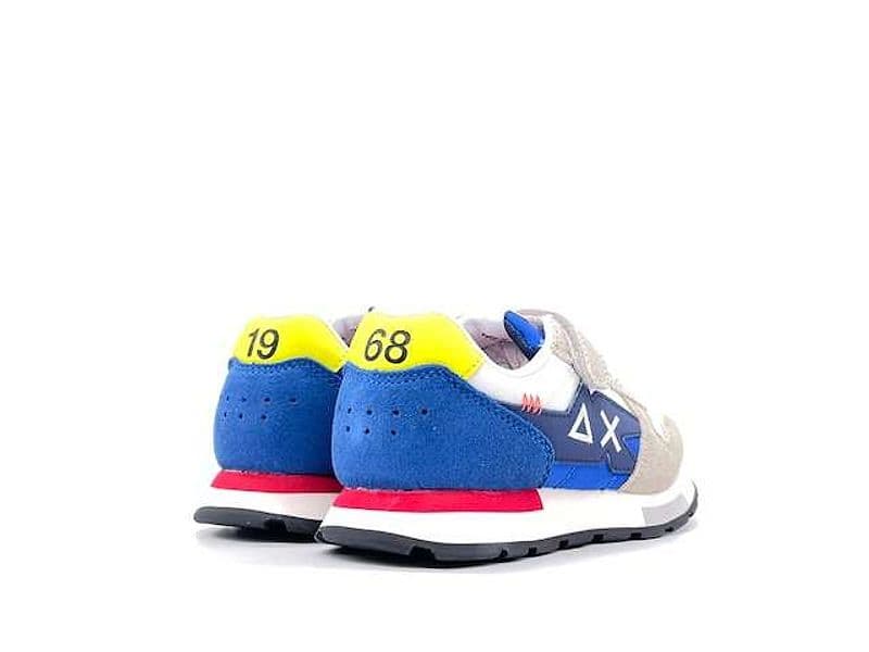 Sun68 Bambino Niki Crazy Bianco in Sneaker casual Calzature Durello - Agna, commercioVirtuoso.it