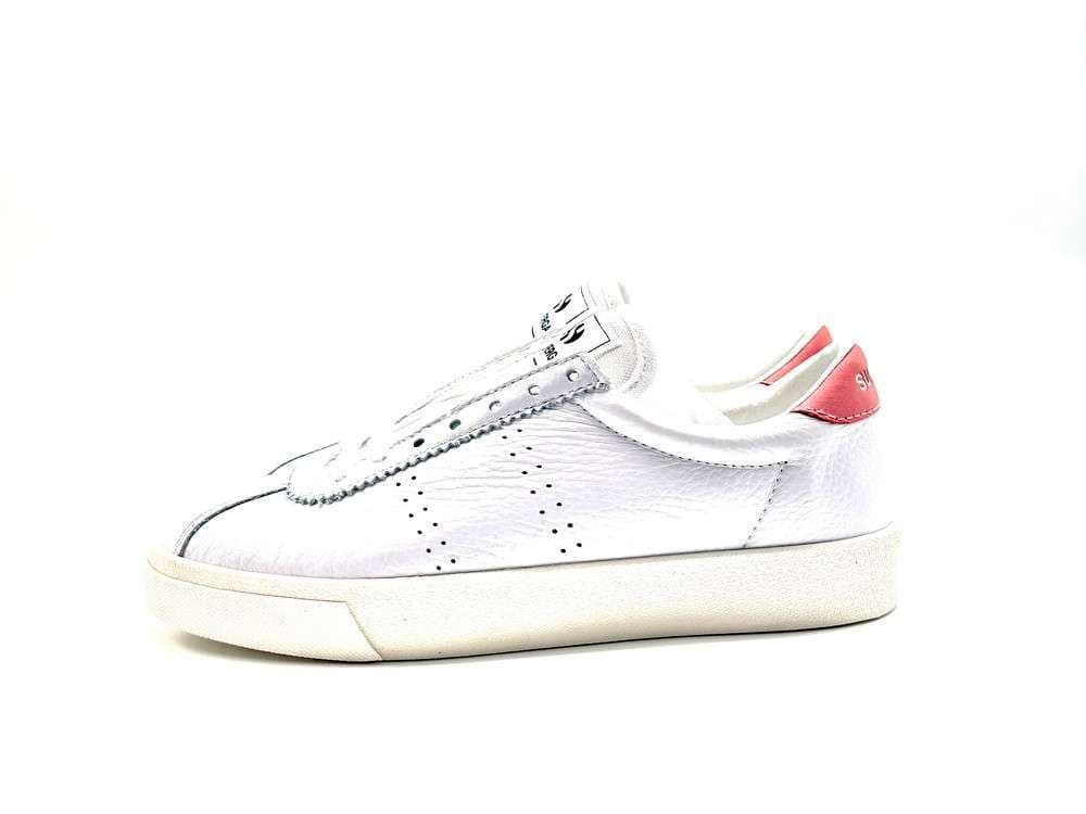 SUPERGA 2843 CLUB S COMFORT LEATHER Bianca rosa e avorio in Sneaker casual Calzature Durello - Agna, commercioVirtuoso.it