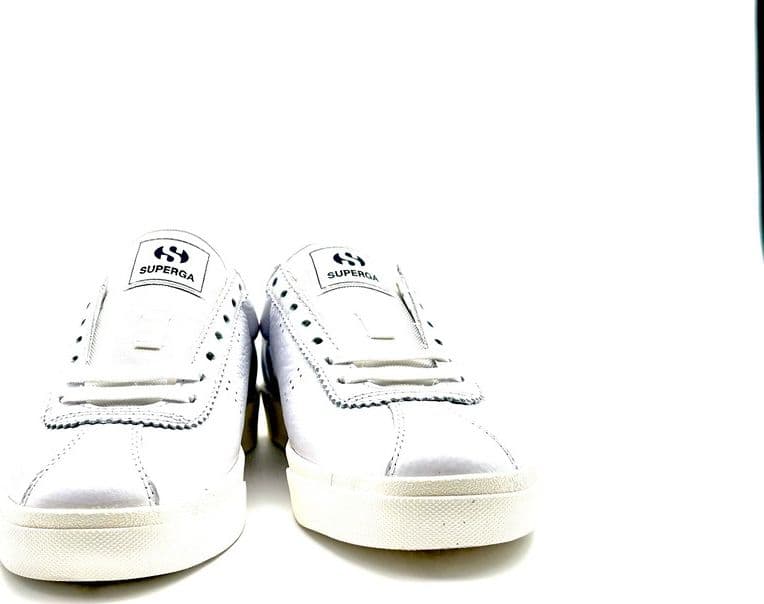 SUPERGA 2843 CLUB S COMFORT LEATHER Bianca rosa e avorio in Sneaker casual Calzature Durello - Agna, commercioVirtuoso.it