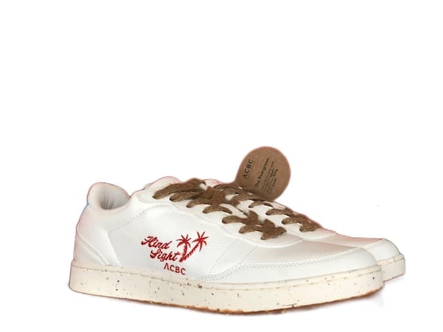 ACBC Sneakers Uomo Vegan Base White Blue - 4