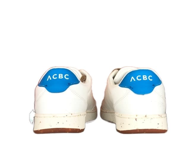 ACBC Sneakers Uomo Vegan Base White Blue in Sneaker casual Calzature Durello - Agna, commercioVirtuoso.it