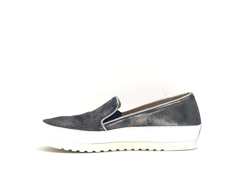 DONNA SOFT Sneakers slip - on MOT029 blu in Sneaker casual Calzature Durello - Agna, commercioVirtuoso.it