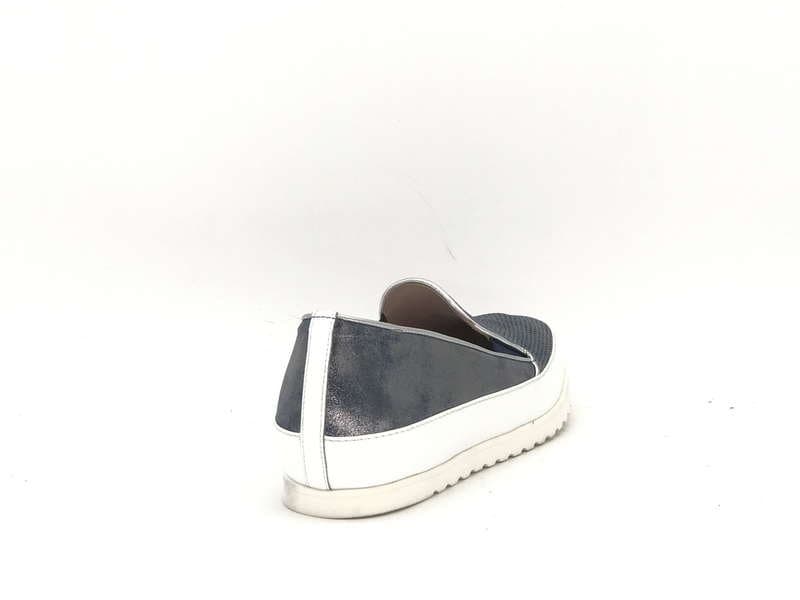 DONNA SOFT Sneakers slip - on MOT029 blu in Sneaker casual Calzature Durello - Agna, commercioVirtuoso.it