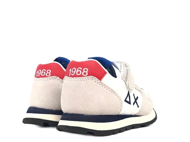 SUN68 Sneakers Boy's Tom Solid Bianco in Sneaker casual Calzature Durello - Agna, commercioVirtuoso.it