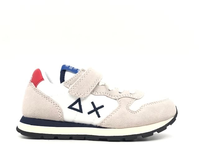 SUN68 Sneakers Boy's Tom Solid Bianco in Sneaker casual Calzature Durello - Agna, commercioVirtuoso.it