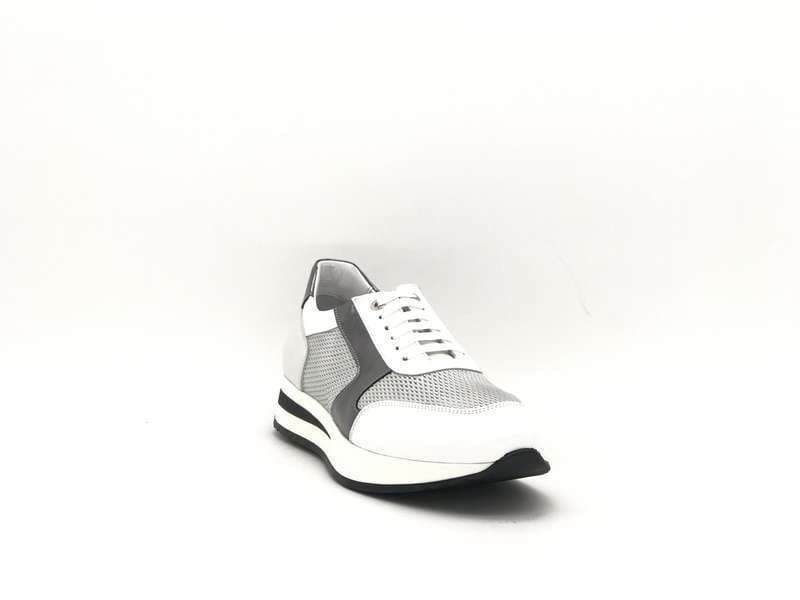 DONNA SOFT Sneakers donna in pelle MOT035 white grigio in Scarpe da Trail Running Calzature Durello - Agna, commercioVirtuoso.it