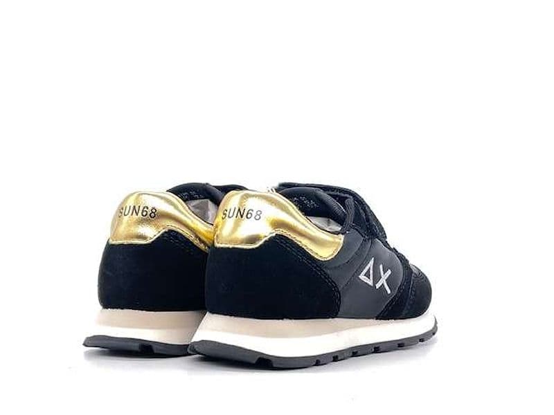 SUN68 Sneakers bambina GIRL'S ALLY SOLID Nero in Sneaker casual Calzature Durello - Agna, commercioVirtuoso.it