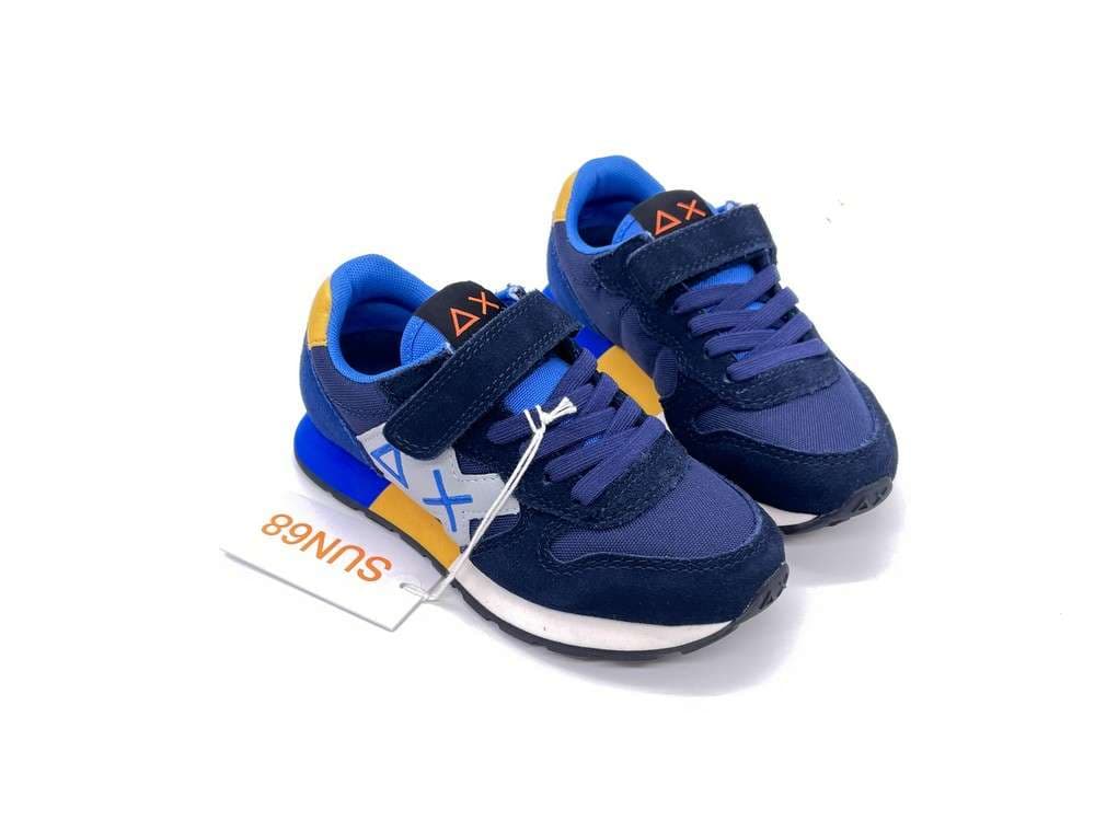 SUN68 Sneakers Bambino Blu Kid in Sneaker casual Calzature Durello - Agna, commercioVirtuoso.it