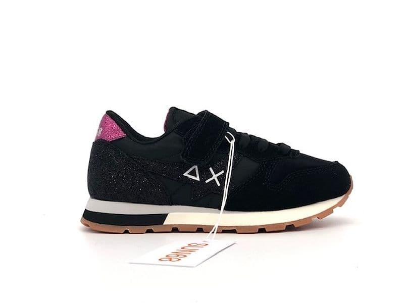 SUN68 Sneakers Girl's Stargirl Glitter nero fucsia in prodotto Calzature Durello - Agna, commercioVirtuoso.it