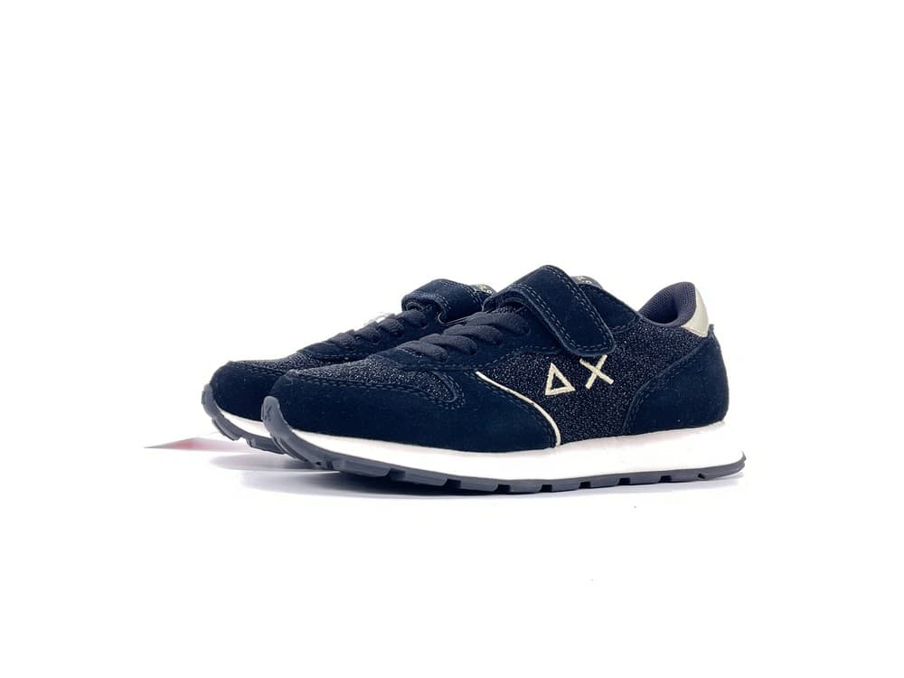 SUN68 Sneakers Bambina Nero Glitter Textile Kid - 6