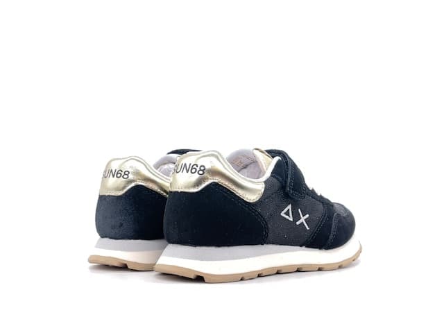 SUN68 Bambina Ally Glitter Nero Kids in prodotto Calzature Durello - Agna, commercioVirtuoso.it