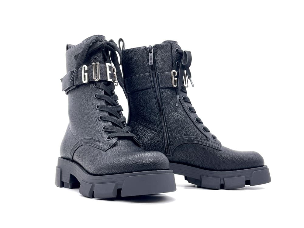 GUESS Anfibio Donna Black in Stivali Calzature Durello - Agna, commercioVirtuoso.it