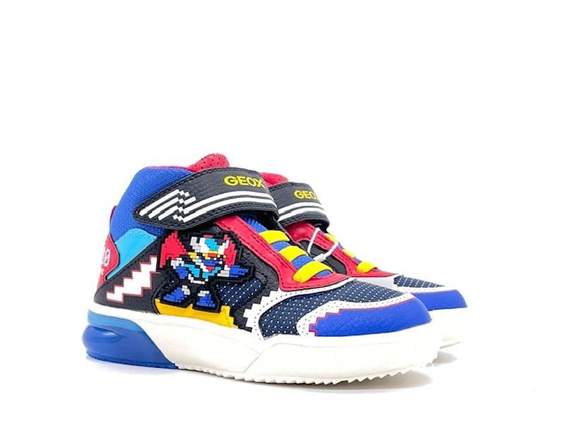 GEOX Sneakers Bambino Grayjay Royal Red - 6