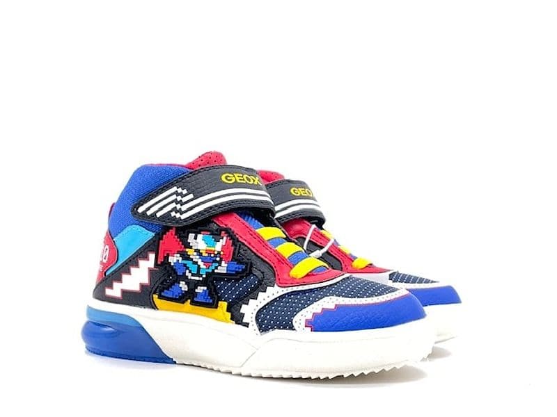 GEOX Sneakers Bambino Grayjay Royal Red in Sneaker casual Calzature Durello - Agna, commercioVirtuoso.it