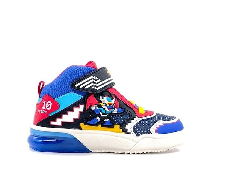 GEOX Sneakers Bambino Grayjay Royal Red in Sneaker casual Calzature Durello - Agna, commercioVirtuoso.it