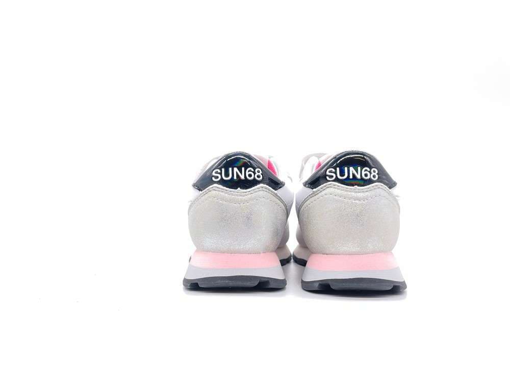 SUN68 Sneakers Bambina Girl's Ally Solid Nylon Bianco in Sneaker casual Calzature Durello - Agna, commercioVirtuoso.it
